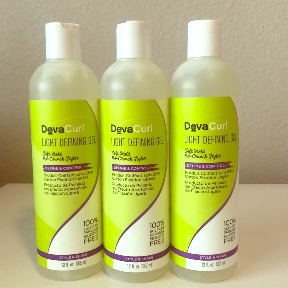 Light Defining Gel by Devacurl 12 oz new